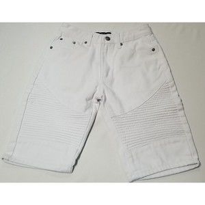 GS 115 Shorts Boys Size 12 White Denim